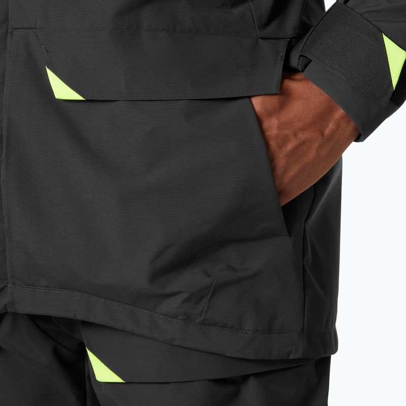 Vyriška striukė nuo lietaus Helly Hansen Skagen Offshore ebony 8