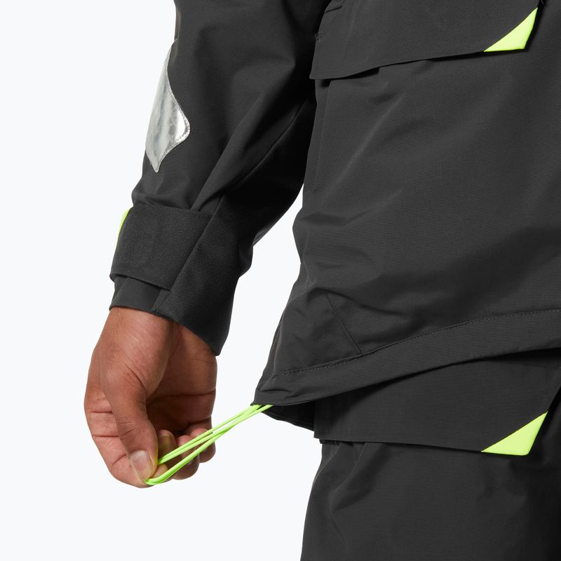 Vyriška striukė nuo lietaus Helly Hansen Skagen Offshore ebony 9