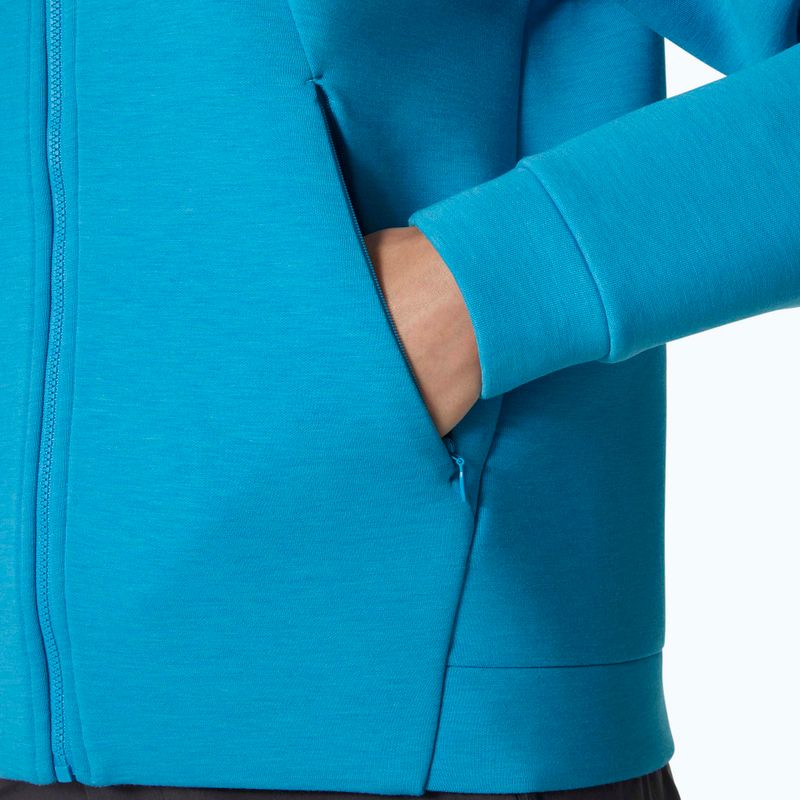 Moteriškas džemperis Helly Hansen HP Ocean Full Zip Jacket 2.0 cyan 5