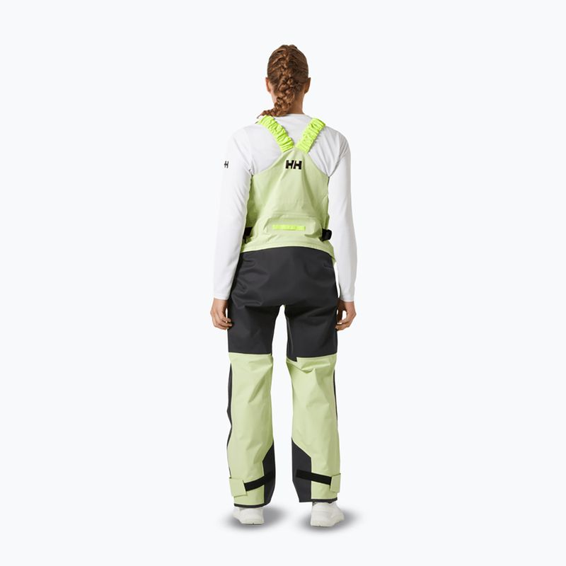 Moteriškos buriavimo kelnės Helly Hansen Skagen Pro Bib washed lime 2