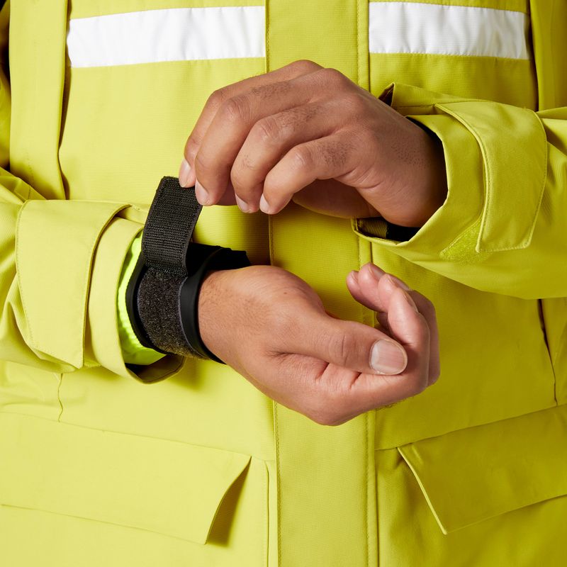 Vyriška buriavimo striukė Helly Hansen Pier 4.0 cyber lime 5
