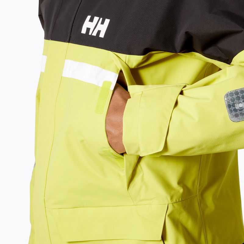 Vyriška buriavimo striukė Helly Hansen Pier 4.0 cyber lime 6
