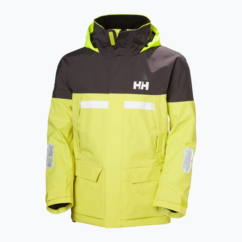 Vyriška buriavimo striukė Helly Hansen Pier 4.0 cyber lime 9