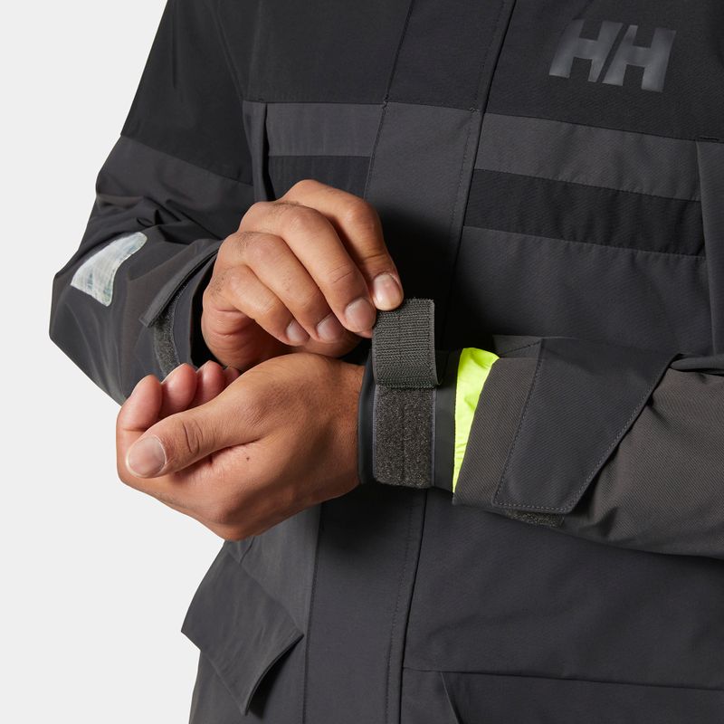 Vyriška striukė nuo lietaus Helly Hansen Pier 4.0 ebony 7