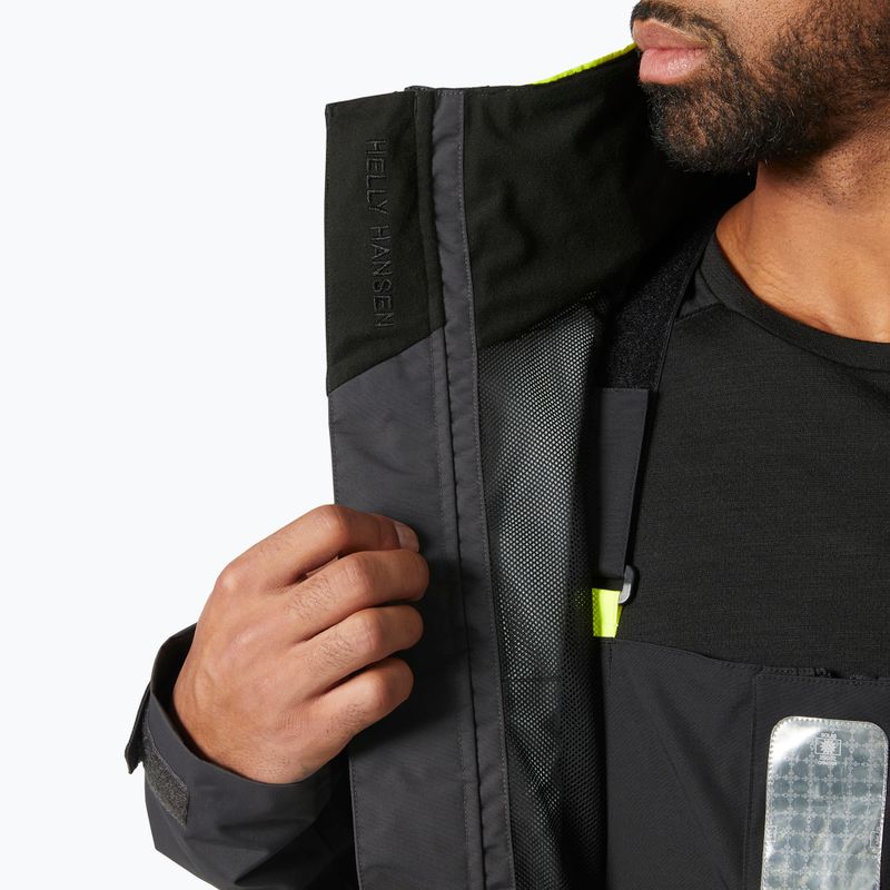 Vyriška striukė nuo lietaus Helly Hansen Pier 4.0 ebony 9