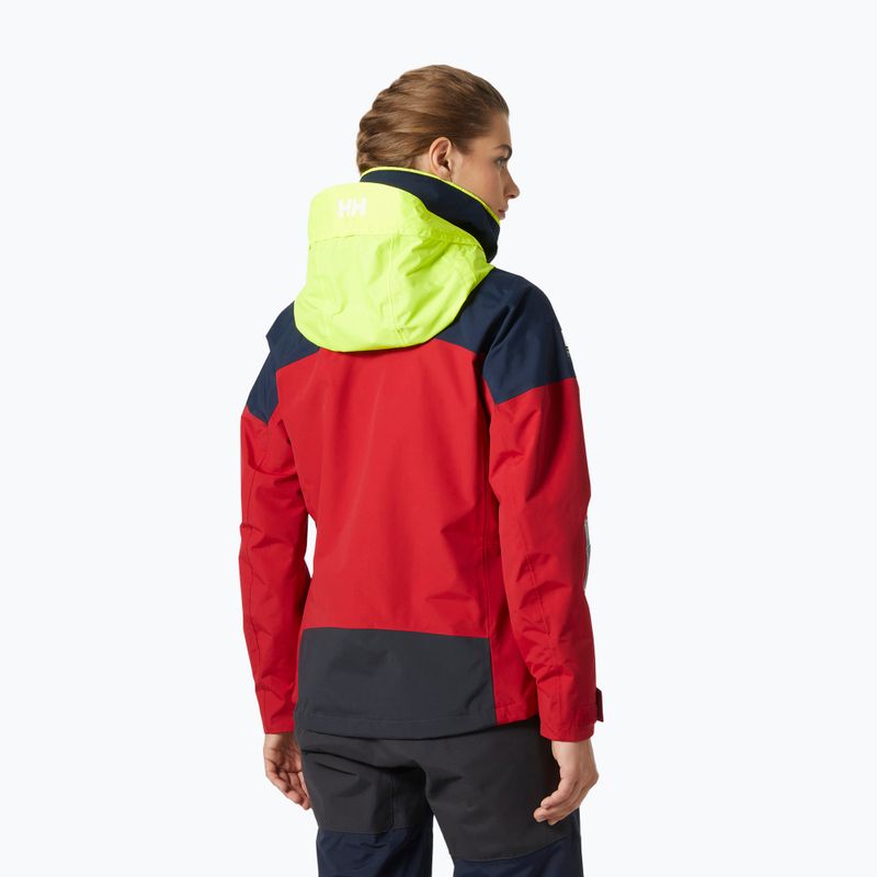 Moteriška buriavimo striukė Helly Hansen Pier 4.0 red 2