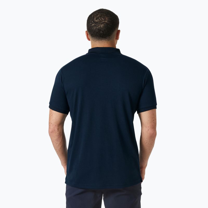 Vyriški polo marškinėliai Helly Hansen Hp 1/2 Zip Polo navy 2