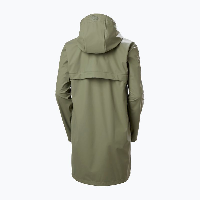 Moteriškas lietpaltis Helly Hansen Moss Rain Coat lav green 7