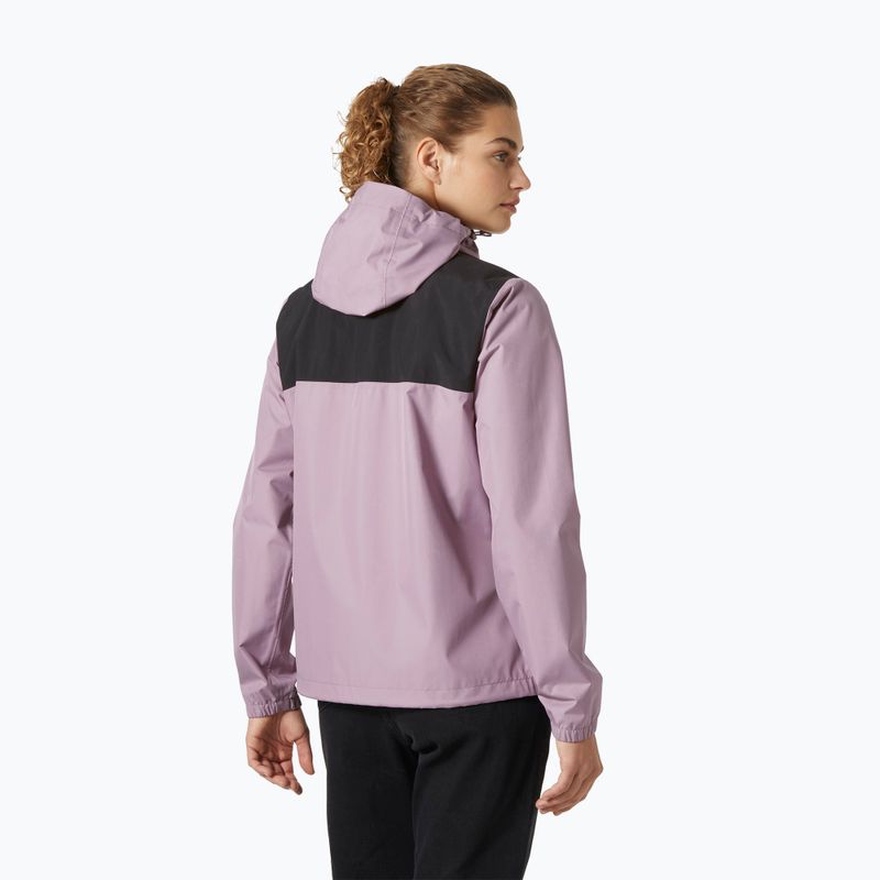Moteriška striukė nuo lietaus Helly Hansen Vancouver purple clay 2