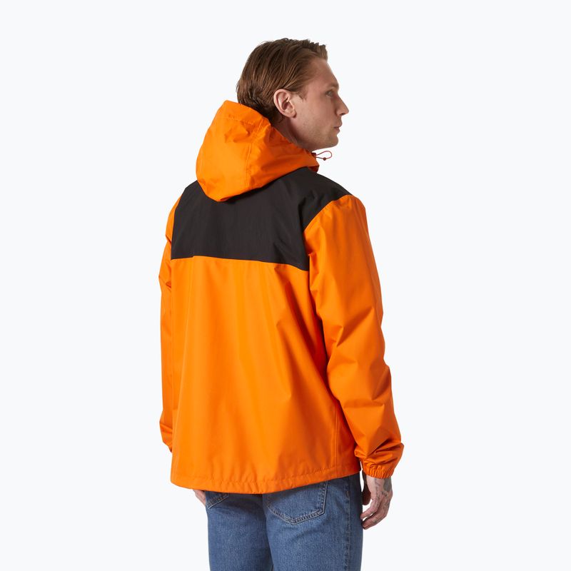 Vyriška striukė nuo lietaus Helly Hansen Vancouver orange peel 2