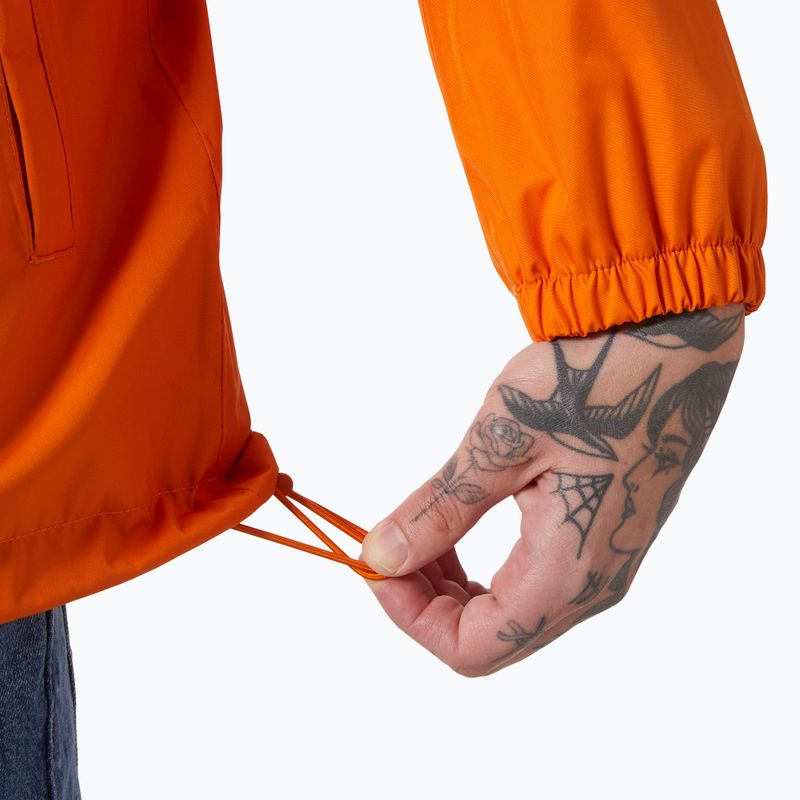 Vyriška striukė nuo lietaus Helly Hansen Vancouver orange peel 5