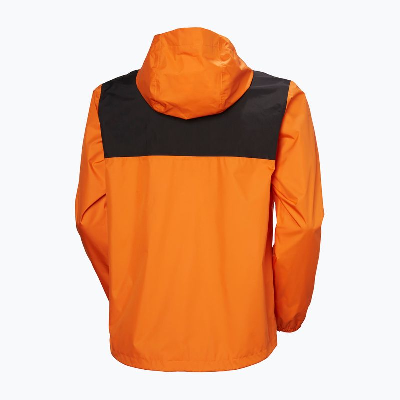 Vyriška striukė nuo lietaus Helly Hansen Vancouver orange peel 7