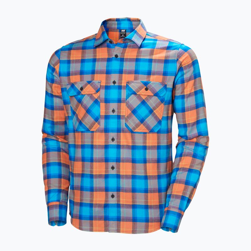 Vyriški marškiniai Helly Hansen Lokka Organic Flannel bonfire fjell plaid 5