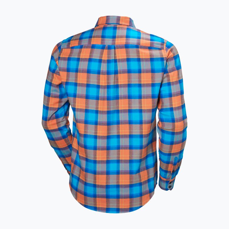 Vyriški marškiniai Helly Hansen Lokka Organic Flannel bonfire fjell plaid 6