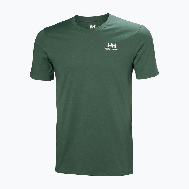 Vyriški marškinėliai Helly Hansen Nord Graphic jungle green 4