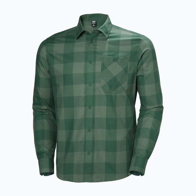 Vyriški marškiniai Helly Hansen Aker Flannel LS jungle green buffalo plaid 5
