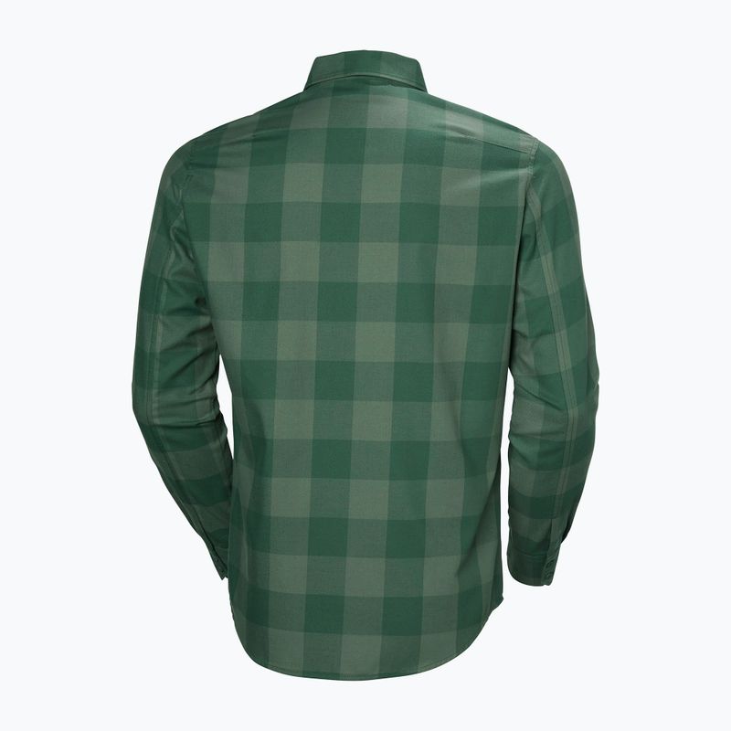 Vyriški marškiniai Helly Hansen Aker Flannel LS jungle green buffalo plaid 6