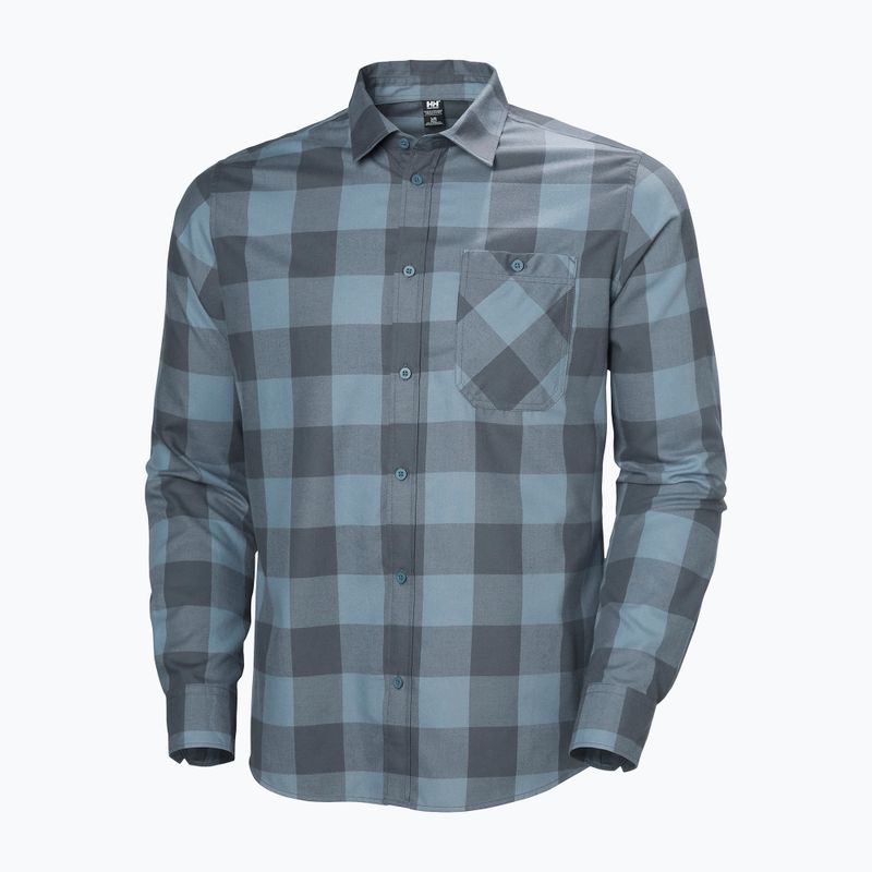 Vyriški marškiniai Helly Hansen Aker Flannel LS jungle green buffalo plaid 5