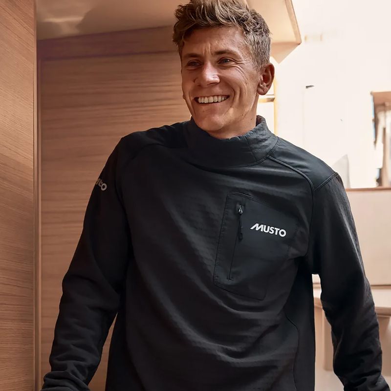 Vyriškas buriavimo džemperis Musto Storm Fleece Midlayer carbon 8