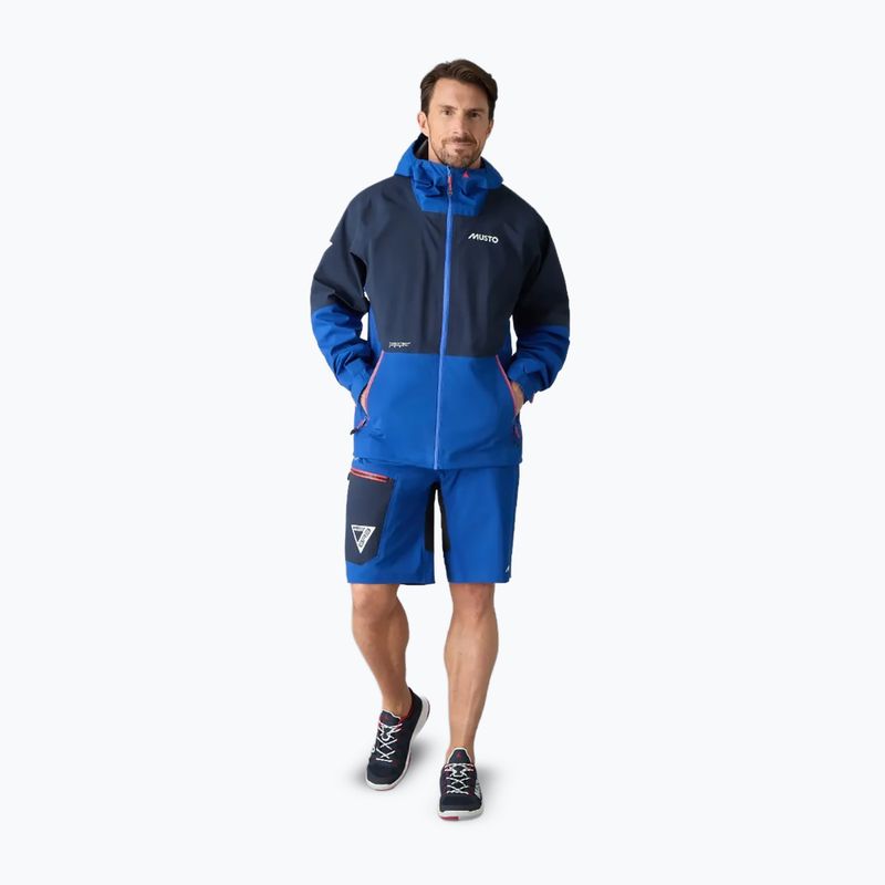 Vyriška buriavimo striukė Musto BR3 Sport mazarino mėlynos spalvos