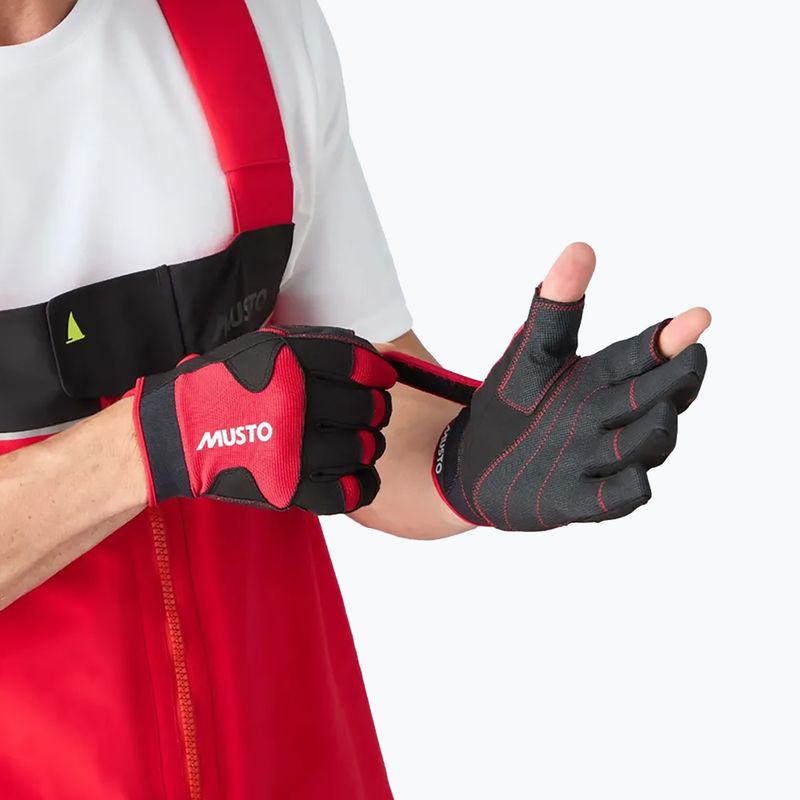 Buriavimo pirštinės Musto Performance Long Finger 2.0 true red 3