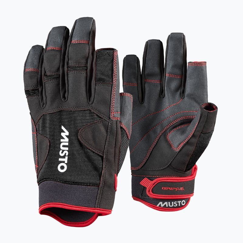 Buriavimo pirštinės Musto Performance Long Finger 2.0 black