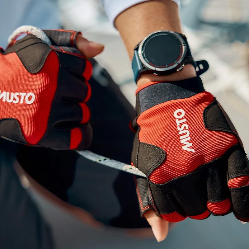 Buriavimo pirštinės Musto Performance Short Finger 2.0 black 3