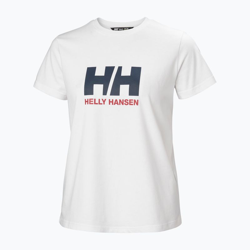 Moteriški marškinėliai Helly Hansen Logo 3.0 SS white