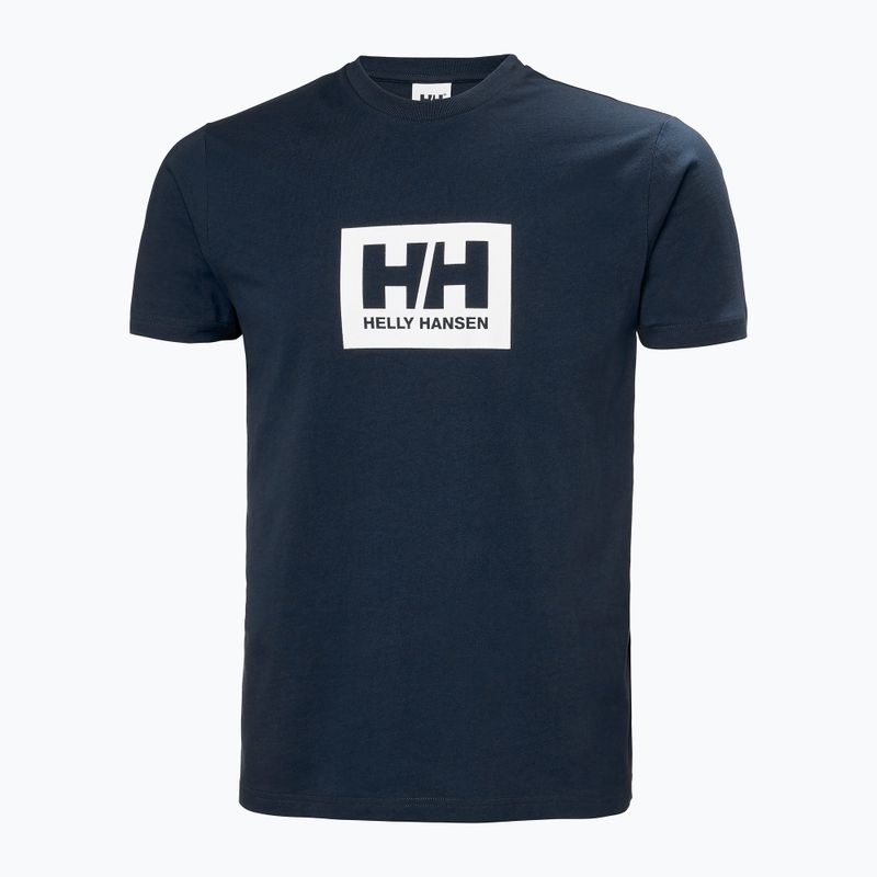 Vyriški marškinėliai Helly Hansen Box T 2.0 navy 3