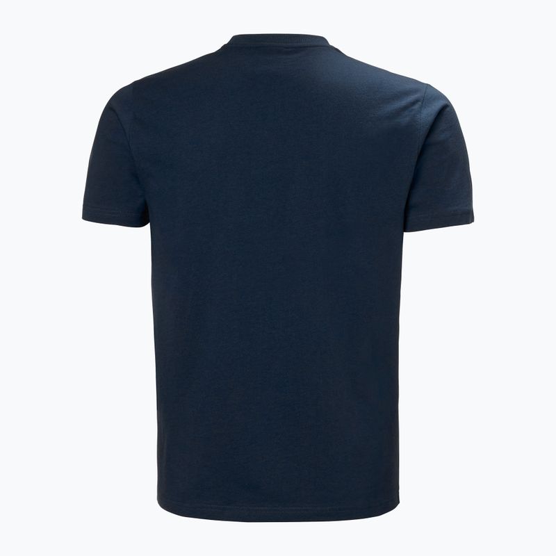 Vyriški marškinėliai Helly Hansen Box T 2.0 navy 4
