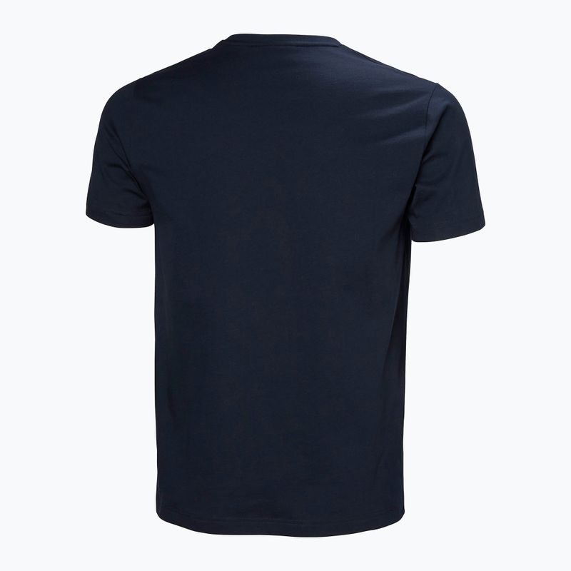 Vyriški marškinėliai Helly Hansen Core Graphic T 2.0 navy 2