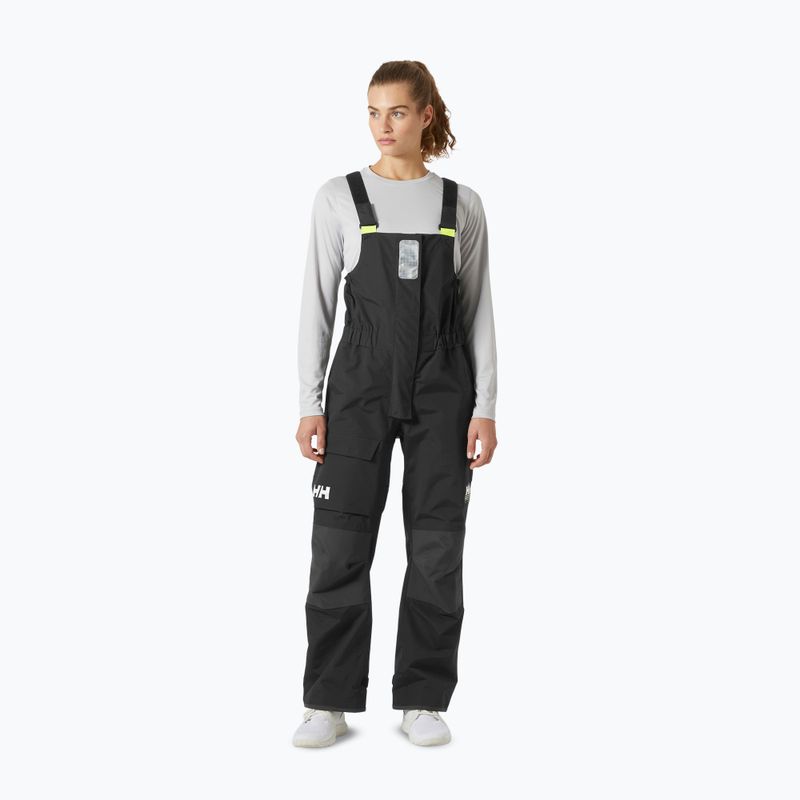 Moteriškos buriavimo kelnės Helly Hansen Pier 4.0 Bib ebony