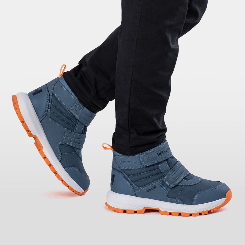 Vaikiški sniego batai Helly Hansen Jk Bowstring Boot HellyTech washed navy/papaya 6