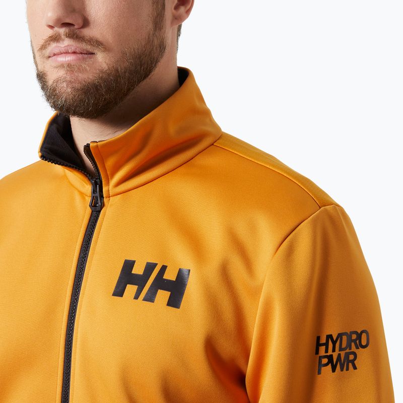 Vyriškas buriavimo džemperis Helly Hansen HP Fleece 2.0 mustard 3