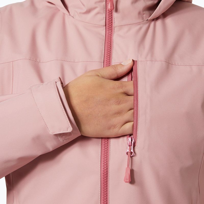 Moteriška buriavimo striukė Helly Hansen Crew Hooded Midlayer 2.0 pink salt 4