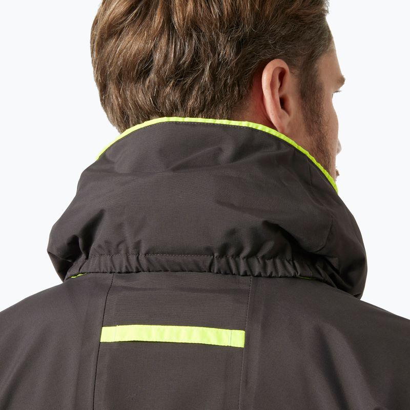 Vyriška striukė nuo lietaus Helly Hansen Pier 4.0 mustard 4