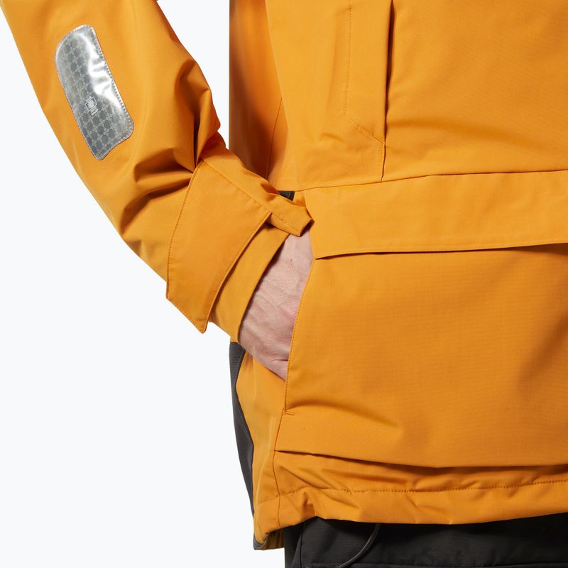Vyriška striukė nuo lietaus Helly Hansen Pier 4.0 mustard 7
