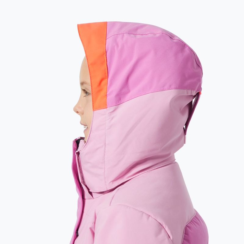 Vaikiška slidinėjimo striukė Helly Hansen Diamond meta pink 3