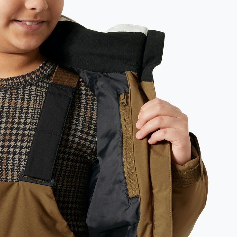 Vaikiška slidinėjimo striukė Helly Hansen Diamond sepia 8