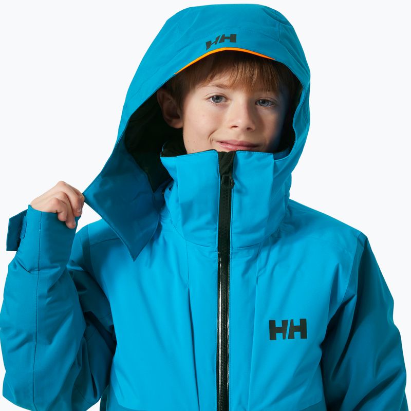 Vaikiška slidinėjimo striukė Helly Hansen Alpha cerulean blue 3