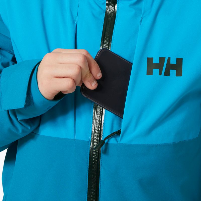 Vaikiška slidinėjimo striukė Helly Hansen Alpha cerulean blue 4