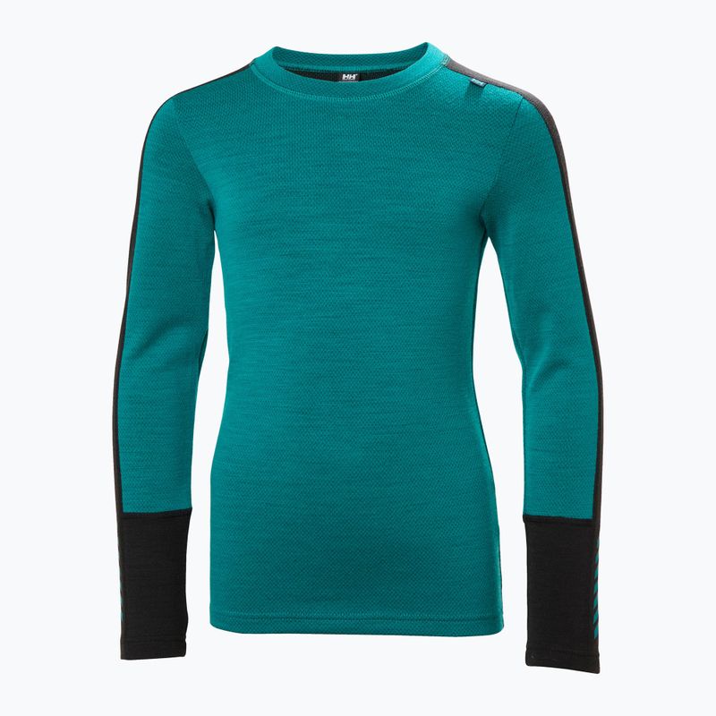 Vaikiškų termo apatinių komplektas Helly Hansen JR Lifa Merino Midweight signal green 6