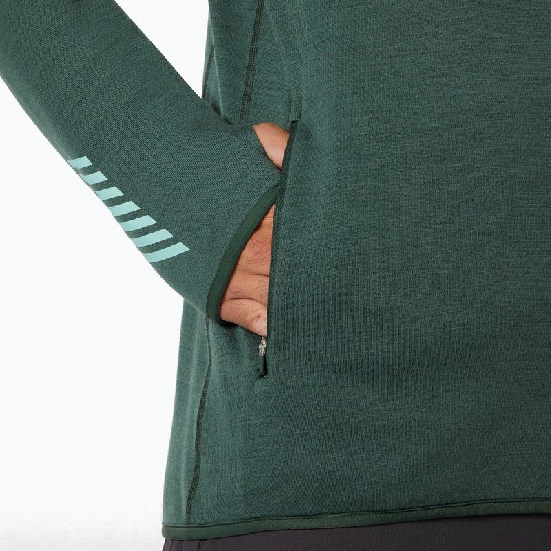 Vyriškas žygio džemperis Helly Hansen Lifa Merino Midlayer jungle green 4