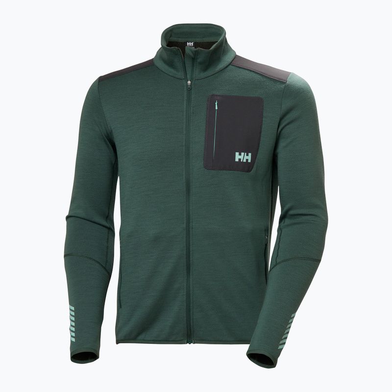 Vyriškas žygio džemperis Helly Hansen Lifa Merino Midlayer jungle green 5
