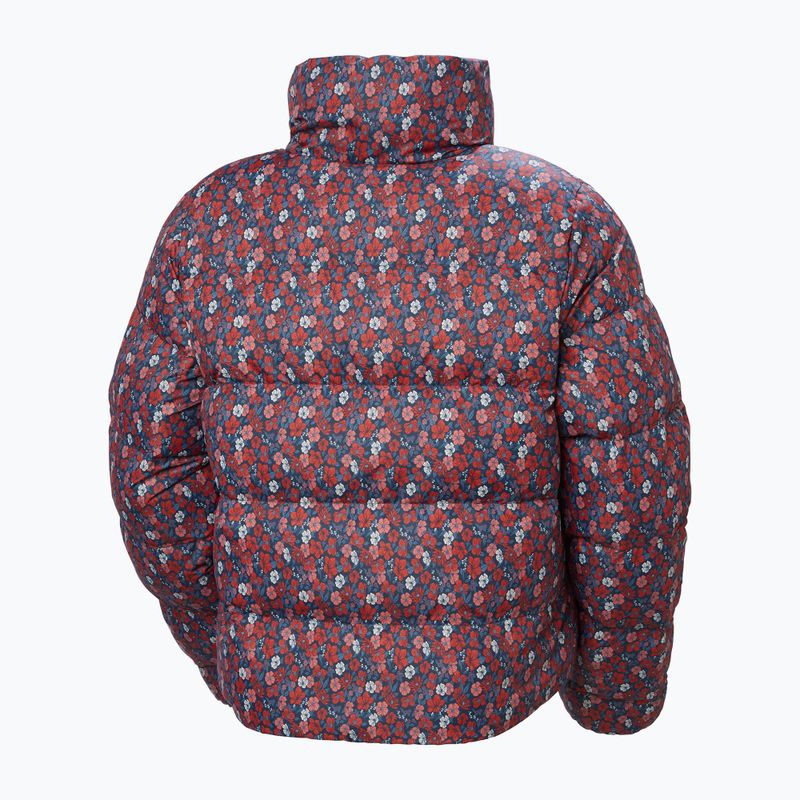 Moteriška pūkinė striukė Helly Hansen Jade Puffer navy floral aop 7