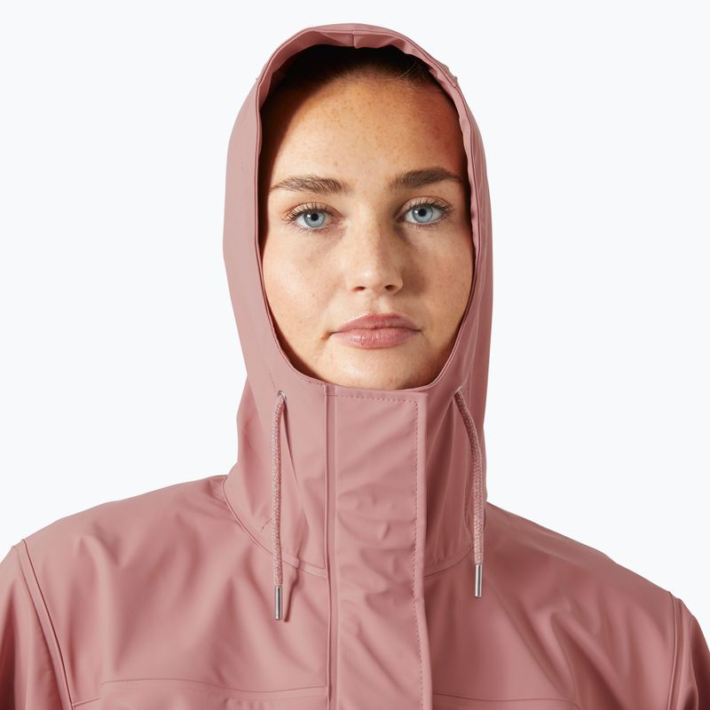 Moteriška striukė nuo lietaus Helly Hansen Moss Rain Coat ash rose 3