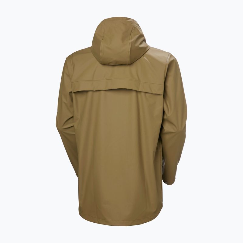 Vyriška striukė nuo lietaus Helly Hansen Moss Rain Coat sepia 6