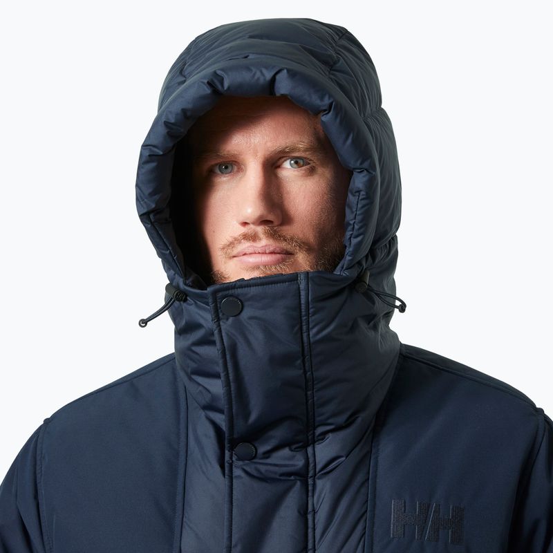 Vyriška pūkinė striukė Helly Hansen Escape Down Parka tamsiai mėlyna 3