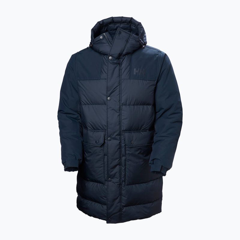 Vyriška pūkinė striukė Helly Hansen Escape Down Parka tamsiai mėlyna 7