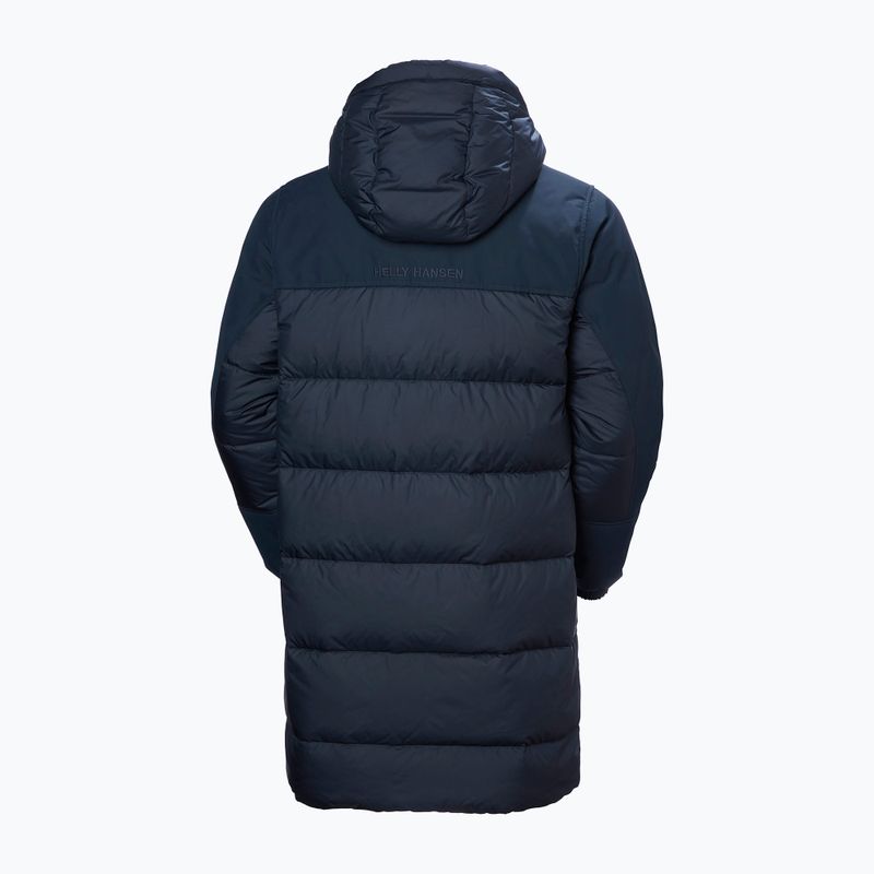 Vyriška pūkinė striukė Helly Hansen Escape Down Parka tamsiai mėlyna 8